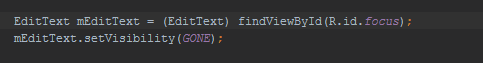 Android Studio toggle block comments